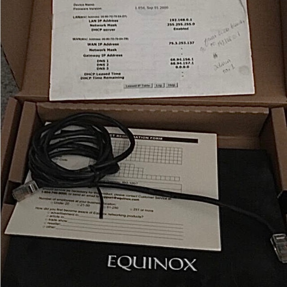 Equinox Internet Gateway IBG 100/7